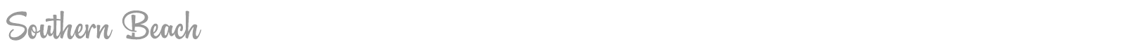 Southern Beach font preview